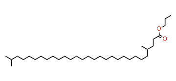 Propyl 4,28-dimethylnonacosanoate